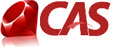 Ruby CAS logo